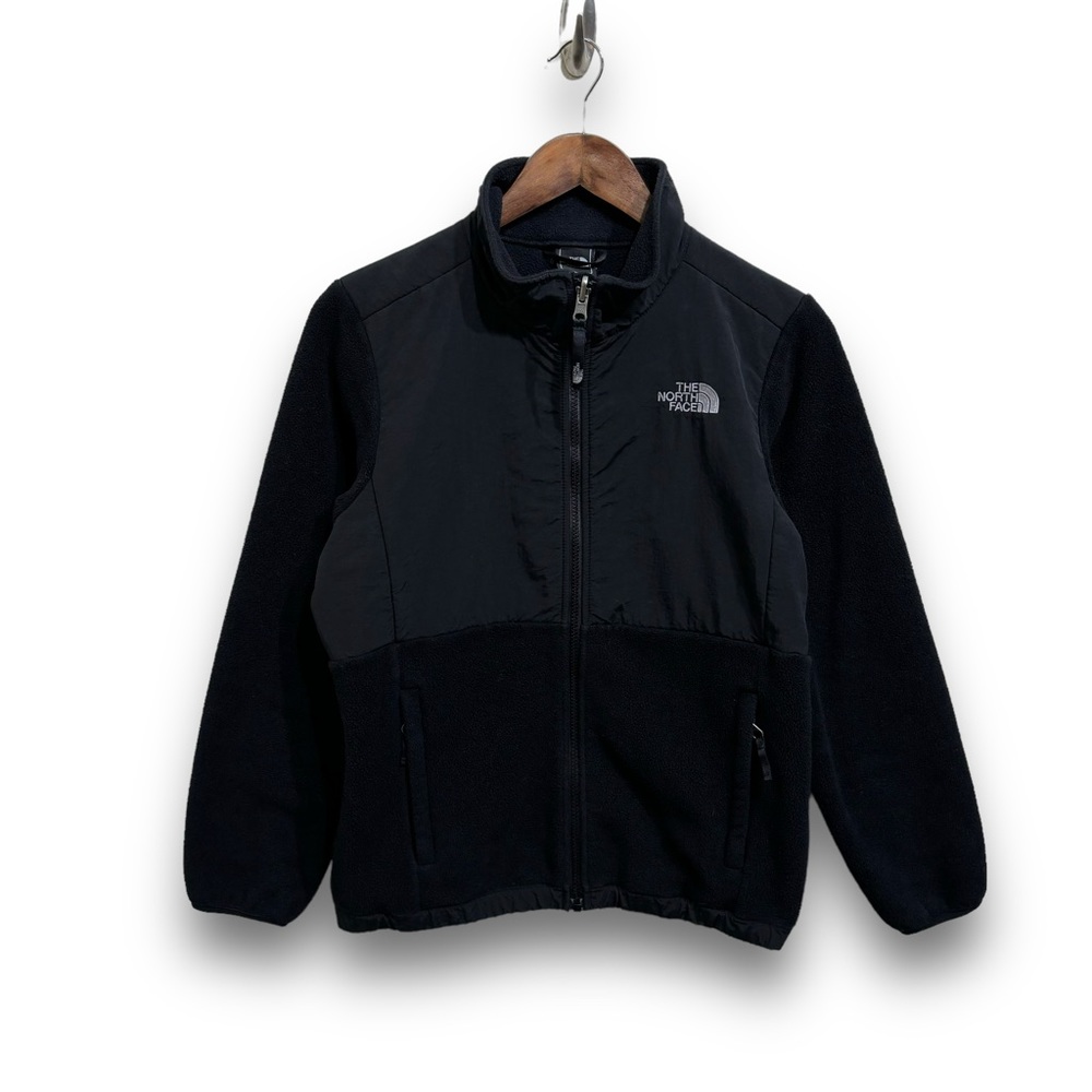 The North Face Denali Fleece Zip Up Jacket Black Youth Girls 

Large 20 x 24